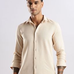 THE BEETEL HOUSE Men Air Like Linen Vintage Regular Slim Fit Casual Shirt-image-94