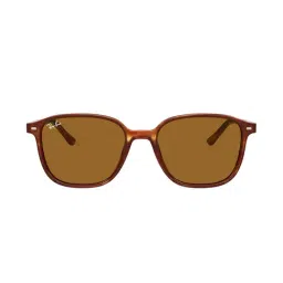 Ray-Ban 0RB2193954/3353 Light Brown Leonard Square Sunglasses - 53 mm-46