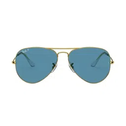 Ray-Ban 0RB30259196S262 Ice Blue Polarized Aviator - 61 mm-33
