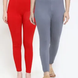 Gracit Multicolor Regular Fit Leggings-picture-15