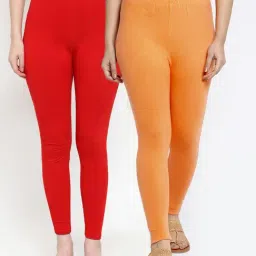 Gracit Multicolor Regular Fit Leggings-picture-27