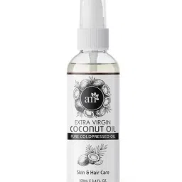 AromaMusk Organic 100% Pure Cold Pressed Extra Virgin Coconut Oil for Hair & Skin - 100 ml-image-5