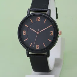 VIRAKTI Women Leather Wrap Around Straps Analogue Watch G-38-BLACK-G-image-78