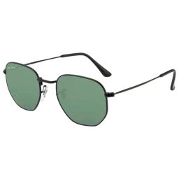 Ted Smith Green Hexagon Sunglasses for Unisex-image-22