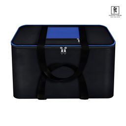Fashion Throw Blue & Black Reusable Handbag Organisers-image-21