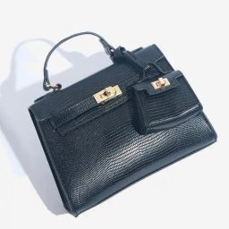 Westside Black Textured Sling Bag-39