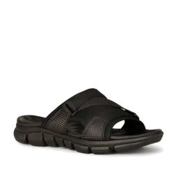 Bata Men's COMFY FIT Black Casual Sandals-picture-16