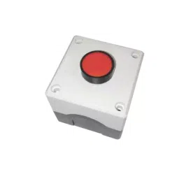 Surdhi Push Button Station Poly Carbonate Fitted With SDV THF Push Button, SDV-PBS(P)3-18