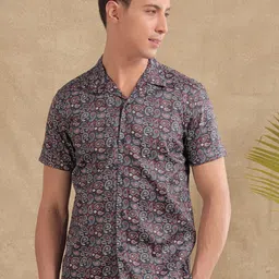 THINC Men Cotton Printed Casual Shirt-image-15