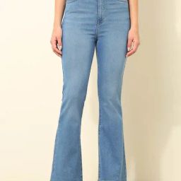 U.S. Polo Assn. Blue Cotton Flared Fit Jeans-picture-44