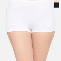 DressBerry Women Pack Of 3 Cotton High-Rise Boy Short Briefs-picture-45