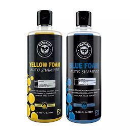 Foxcare 500 ml Each Yellow & Blue Auto Wash Shampoo-picture-38