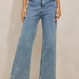 SHOWOFF Blue Solid Jeans-image-67
