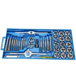 FLAMINGO ENTERPRISE Tap and Die Set Single Sided M3 to M12 Range, FM-593 (Set of 40 Pcs) image 2