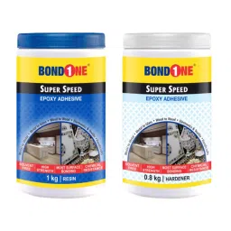 BOND ONE Super Speed High Strength Epoxy Adhesive, 1 Kg Resin + 800 g Hardener-image-8