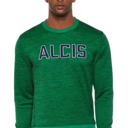 Alcis Dark Green Full Sleeves T-Shirt-image-30