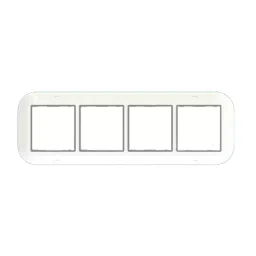 SARA 6 Way Modular Box White with Silver Line, 6W-MDSL-picture-14