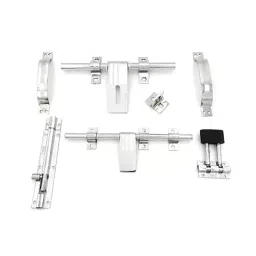 Legal 16x3mm 3linee kit Glossy Latching Draw Hasp-image-80