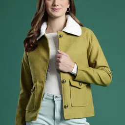 DressBerry Spread Collar Overcoat-image-21