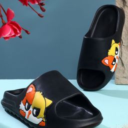 KAPYANSH Men Printed Rubber Sliders-24