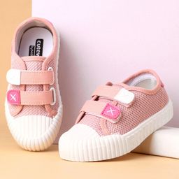 Cute Walk by Babyhug Casual Shoes With Velcro Closure Solid- Pink-image-27