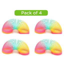 New Pinch Magic Spring Gaming Toy For Kids Pack of 4  Color May Vary-44