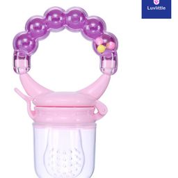 Luvlittle Silicone Fruit And Food Nibbler - Purple-16