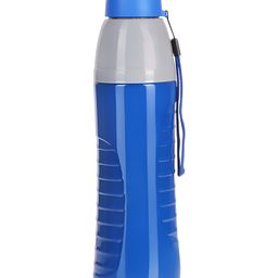 Varmora Homeware Gripo Insulated Water Bottle 100% Virgin Plastic Hot & Cold Compatible - 900 ml - Blue-image-68