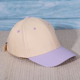 DukieKooky Cotton Abstract Embroidered Baseball Cap - Cream-image-45