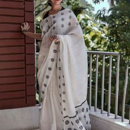 AMRUTKALA SAREES Geometric Woven Design Banarasi Saree-image-17
