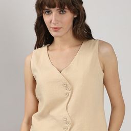 VERO MODA V-Neck Waistcoat-image-55