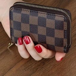 SZN Men Zip Detail Leather Card Holder-image-94