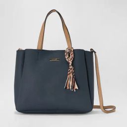 Forever Glam by Pantaloons Navy Shoulder Bag-image-80