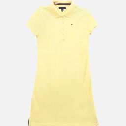 Tommy Hilfiger Kids Yellow Regular Fit Dress-image-65