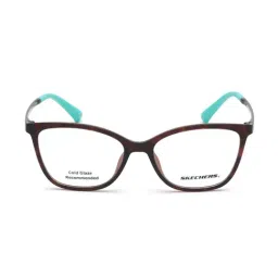 Skechers SE2140 53 052 Brown Full Rim Cat Eye Frame-picture-30