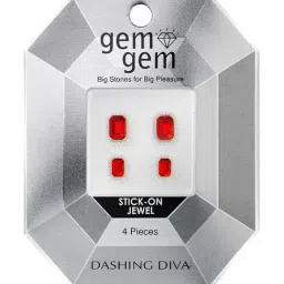 DASHING DIVA Gem Gem Ruby Stone-picture-0