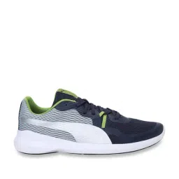 Puma Men's Wave V5 IDP Peacoat Navy Running Shoes-image-12
