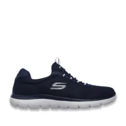Skechers Men's SUMMITS Navy Casual Slip On Shoe-image-42