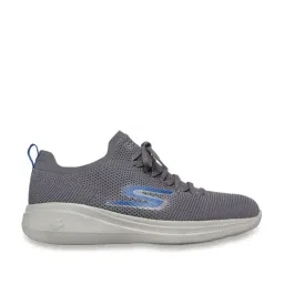 Skechers Men's GO RUN FAST - MONOGRAM Charcoal Running Shoes-image-92