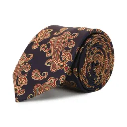 Allen Solly Black Printed Tie-image-84