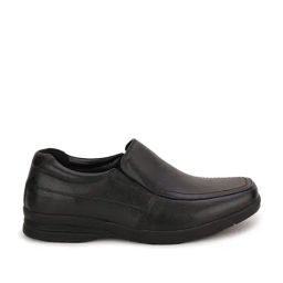 Bata Men's Black Formal Loafers-image-57