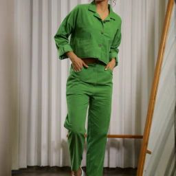 SAY Green Pyjamas Set-picture-28