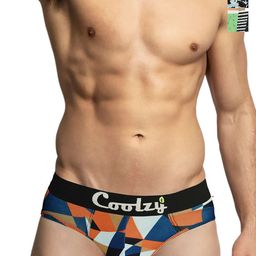 COOLZY Pack Of 3 Printed Mid-Rise Basic Briefs M-RUCPBF3K051-S-Multicolor-picture-50