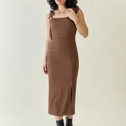 aayu Bodycon Maxi Dress-image-88