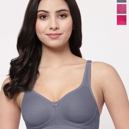 College Girl Solid Full Coverage Lightly Padded Bra-image-42