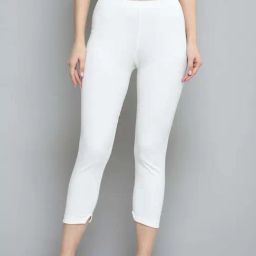 Monte Carlo Women's White Solid Thermal Lower-picture-44