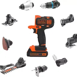Black+Decker 18V DC Multitool Inflator Attachment MTNF9-XJ image 2
