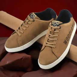 Woodland Men's Camel Casual Sneakers-image-76