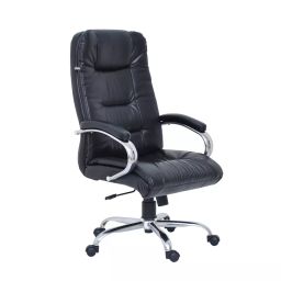 LIBERAL CADOC-S-ECO Black High Back Moulded Plywood Revolving Chair-image-87