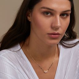 MINUTIAE Gold-Plated Crystals Mangalsutra-29